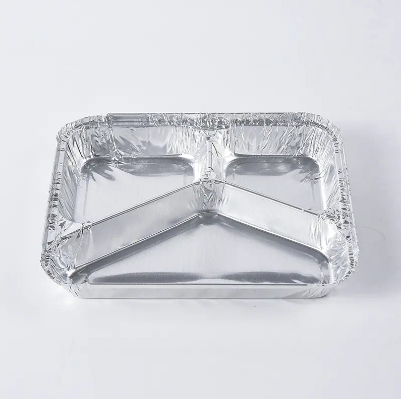 ¿Cómo mejora el diseño en relieve del recipiente para alimentos de papel de aluminio arrugado con forma su durabilidad?
